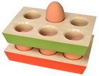 Layer stackable egg stand